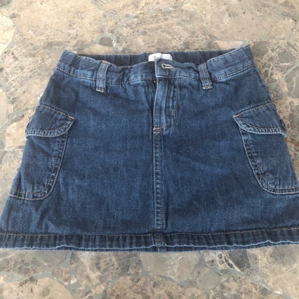 Denim skorts